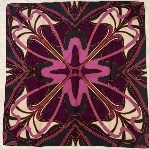 Banana Republic Signature Silk Scarf - Picture 2 of 5